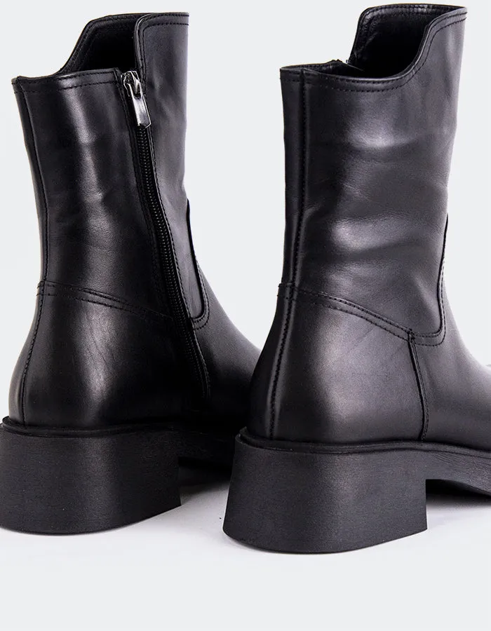 Rosemère Black Leather