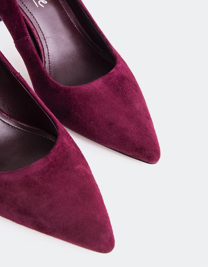 Borealis Burgundy Suede