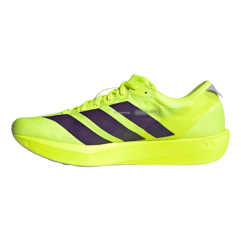 adizero Adios 9 Chaussure de compétition Hommes - jaune, lilas