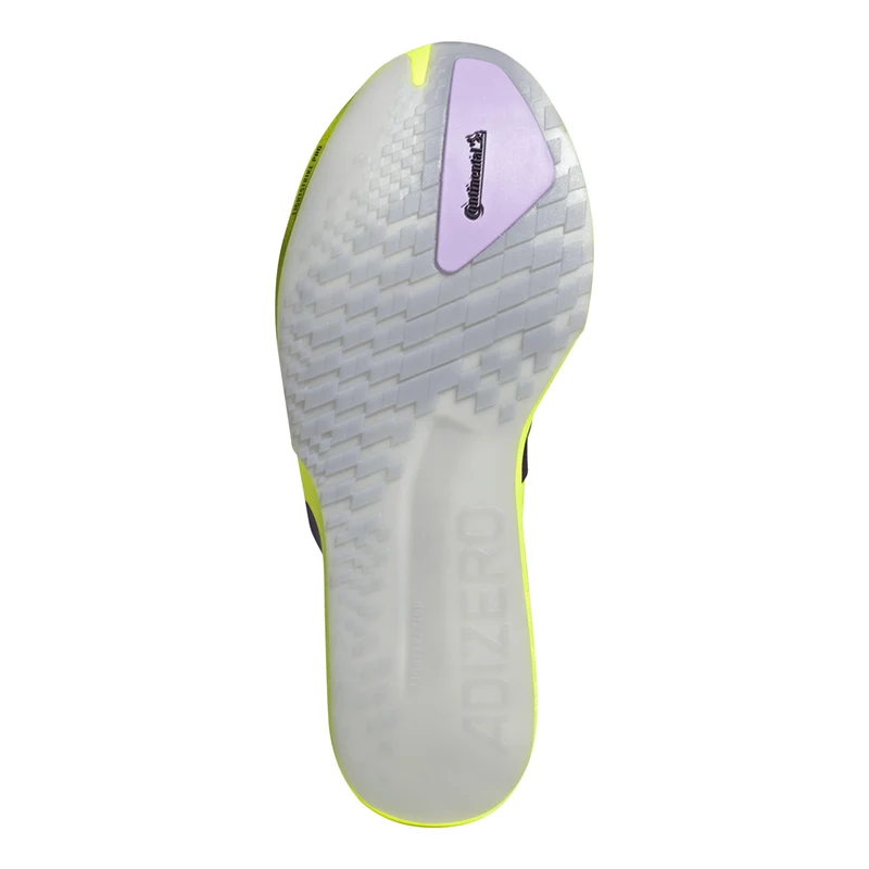 adizero Adios 9 Chaussure de compétition Hommes - jaune, lilas