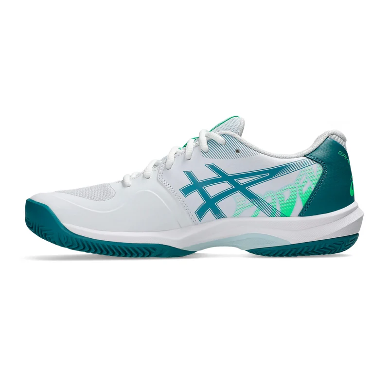 Game FF Chaussures padel Hommes - blanc, bleu petrol