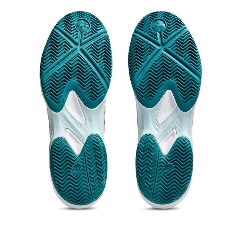 Game FF Chaussures padel Hommes - blanc, bleu petrol