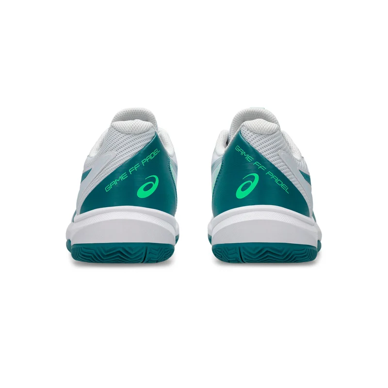 Game FF Chaussures padel Hommes - blanc, bleu petrol