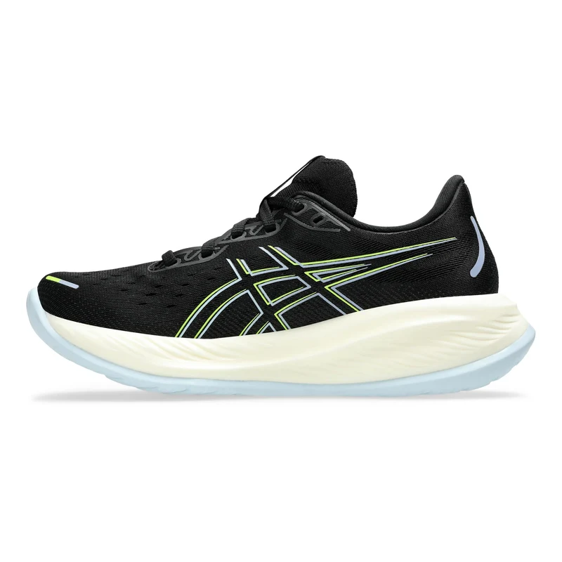 Gel-Cumulus 26 Chaussure De Running Sans Stabilisateurs Femmes-Noir,Jaune