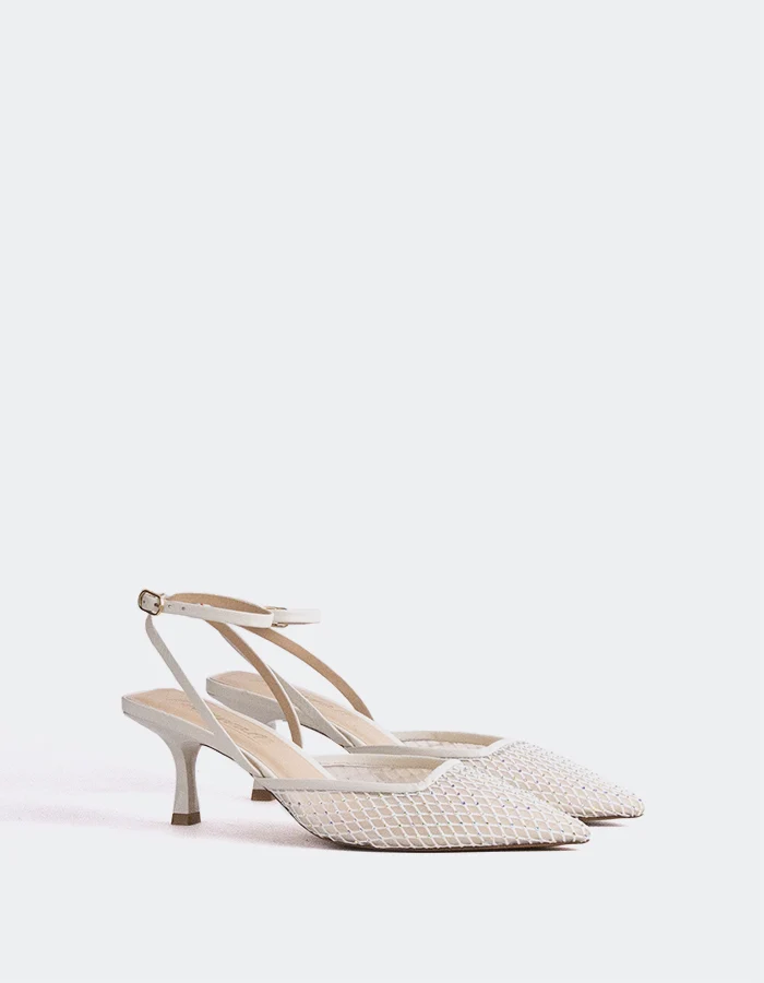 Aster White Mesh