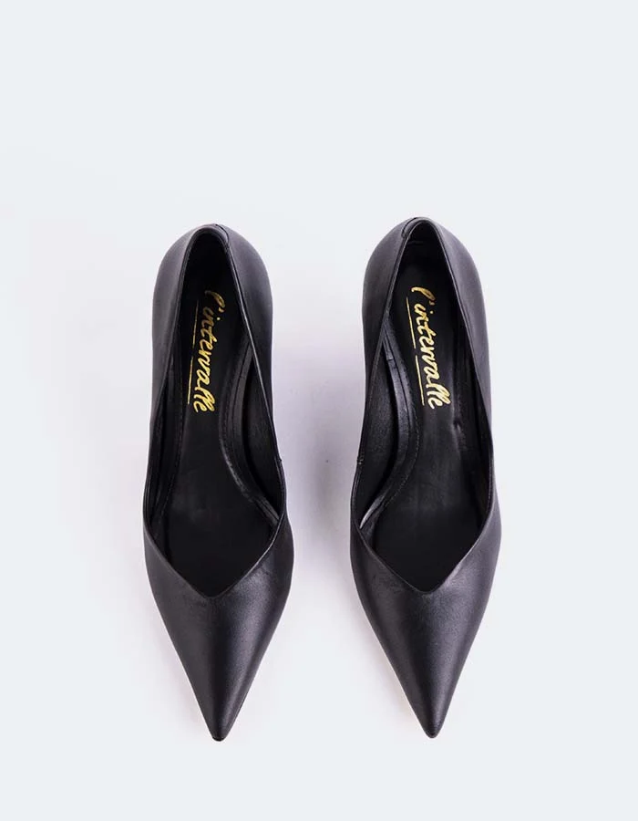 Kressy Black Leather
