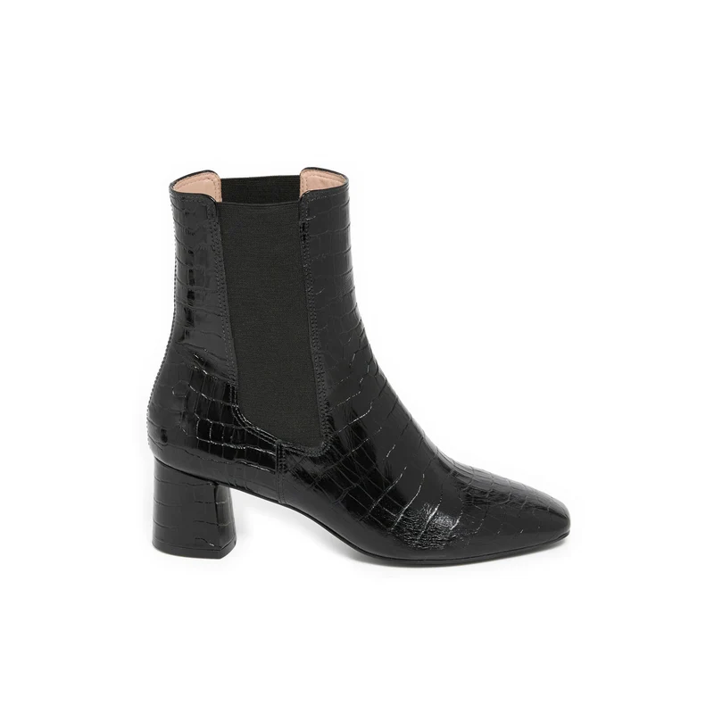 EZIA NOIR CROCO