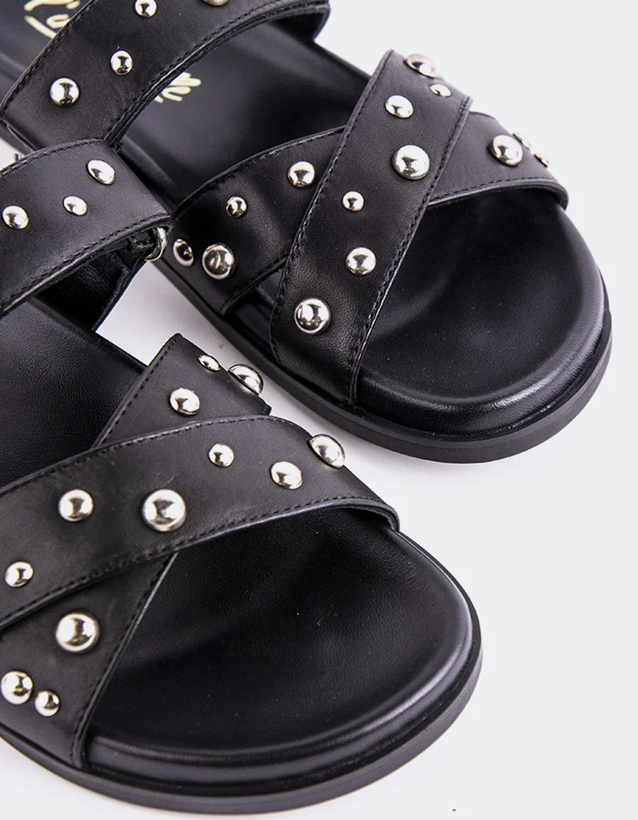 Maureen Black Leather