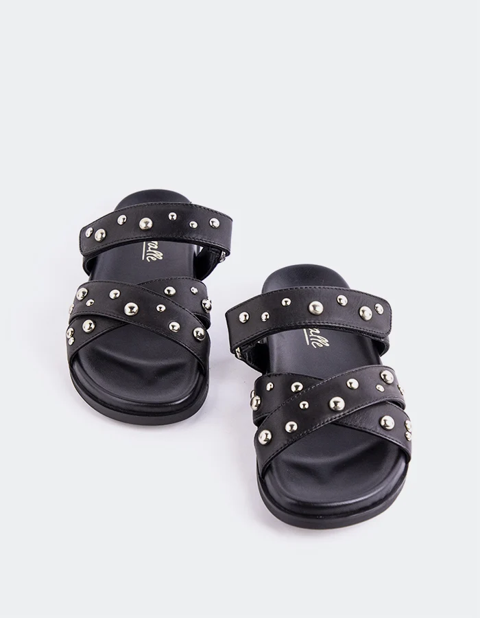 Maureen Black Leather