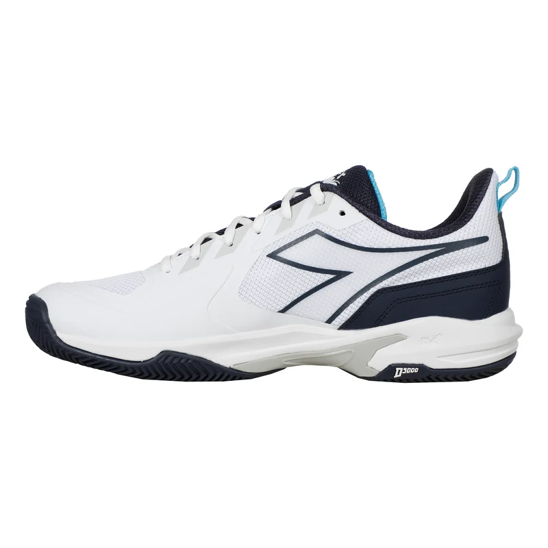 Trofeo 3 Chaussure Terre Battue Hommes-Blanc,Bleu Foncé