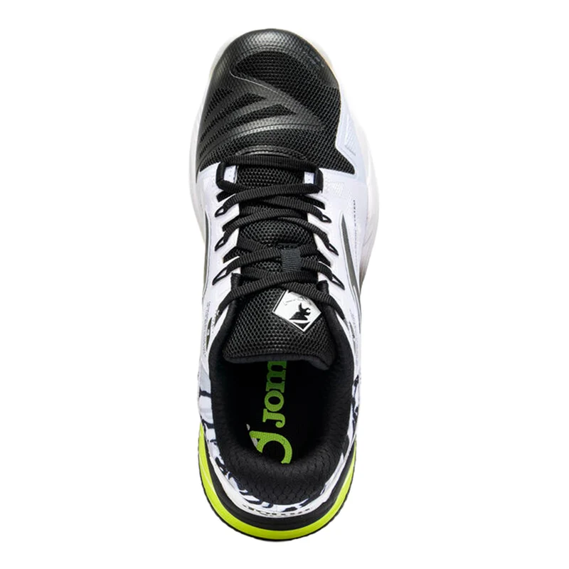 Spin Chaussures padel Hommes - blanc, jaunes fluo