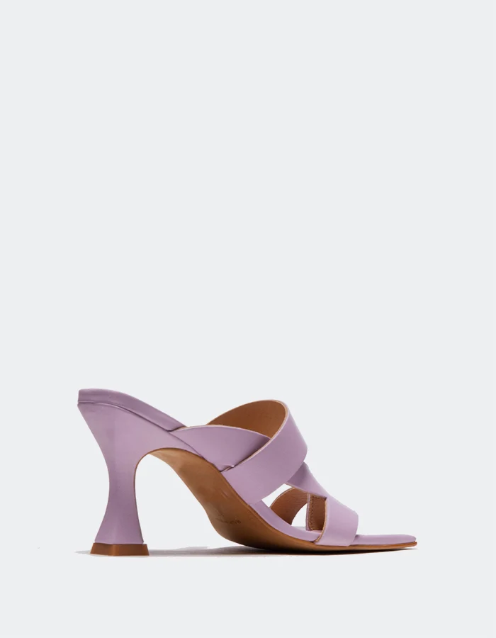 Vica Lilac Leather