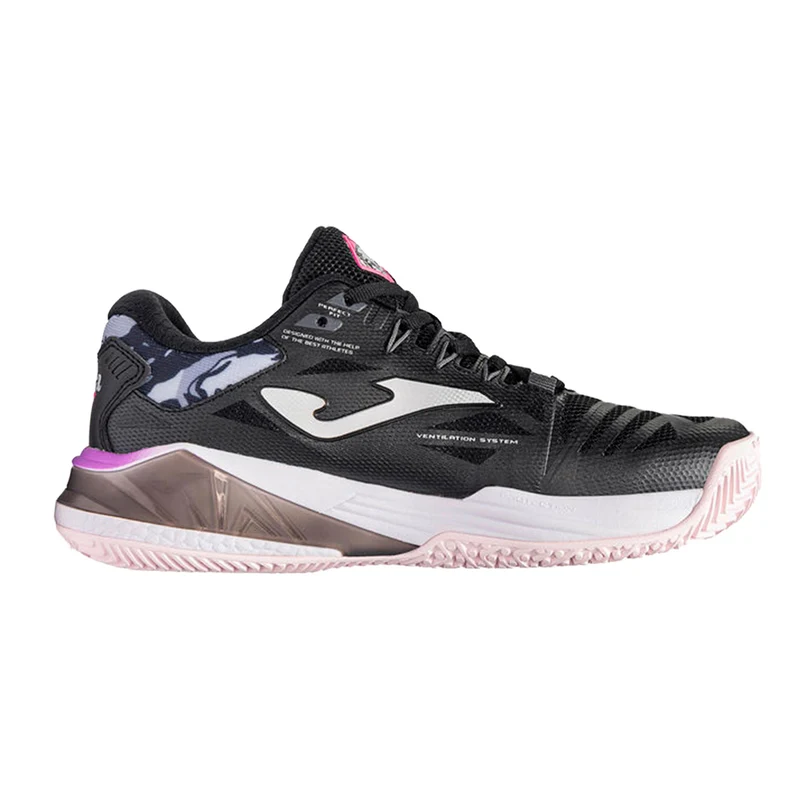 Spin Chaussures padel Femmes - noir, rose