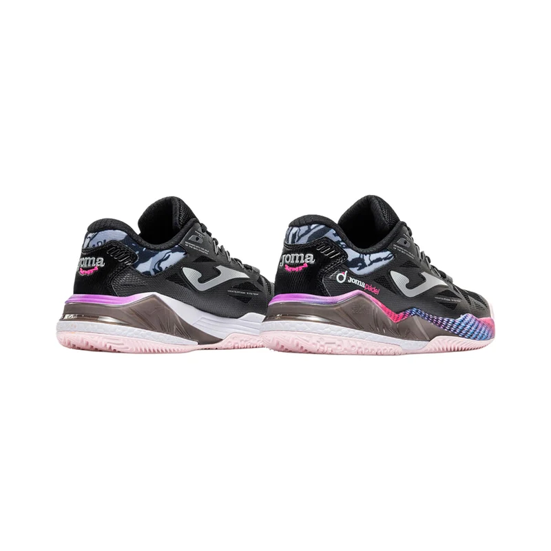 Spin Chaussures padel Femmes - noir, rose