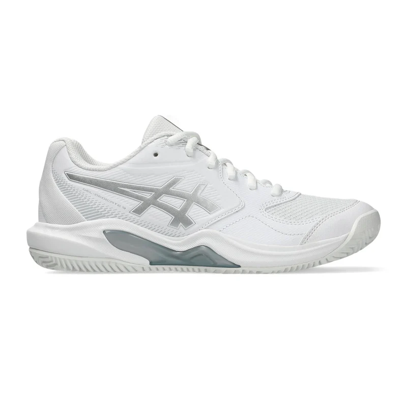 Gel-Dedicate 9 Chaussure terre battue Femmes - blanc, argent