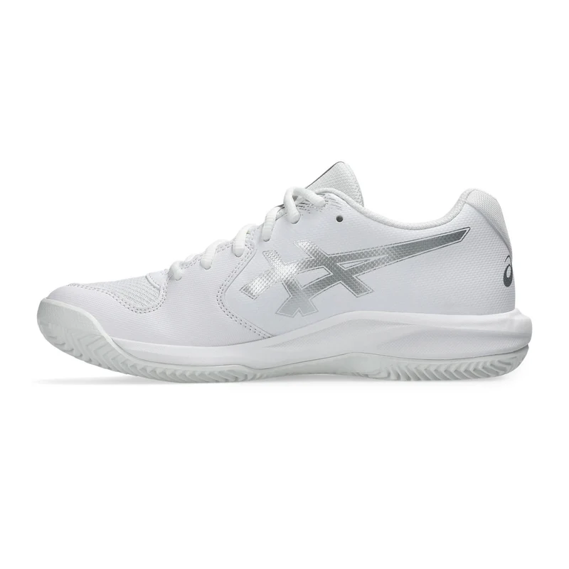 Gel-Dedicate 9 Chaussure terre battue Femmes - blanc, argent