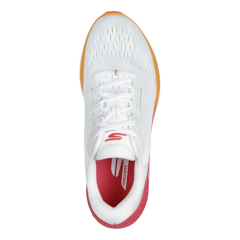 Go Run Persistence 2 Chaussure De Running Sans Stabilisateurs Femmes-Blanc,Orange