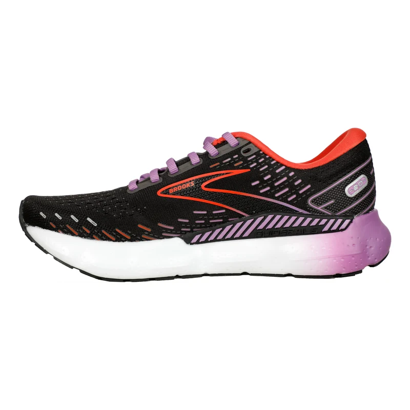 Glycerin 20 Chaussure De Running Sans Stabilisateurs Femmes-Noir,Orange