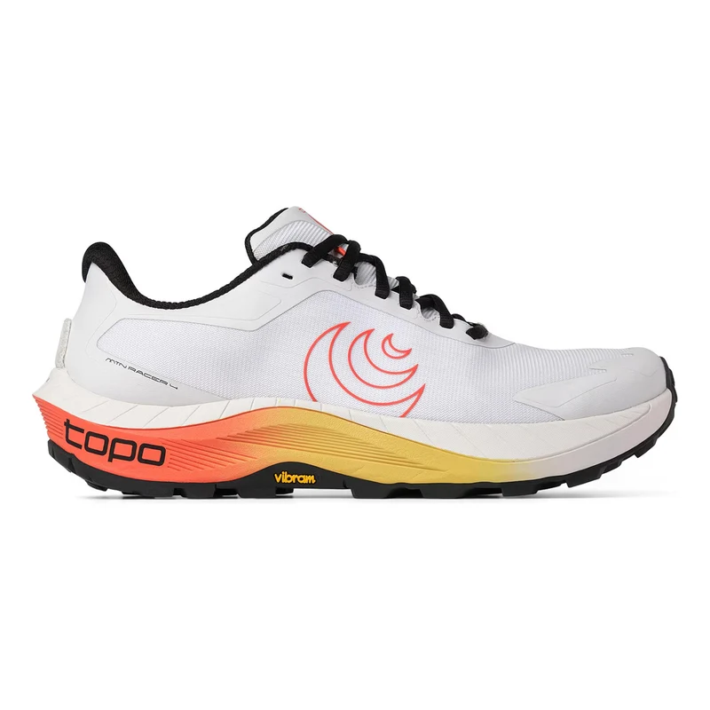 MTN Racer 4 Chaussure trail Hommes - blanc, orange