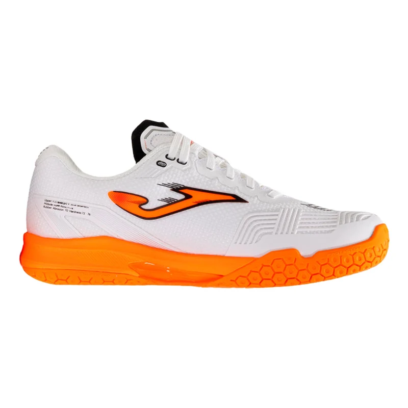 Electric Chaussure surface dures Hommes - blanc, orange