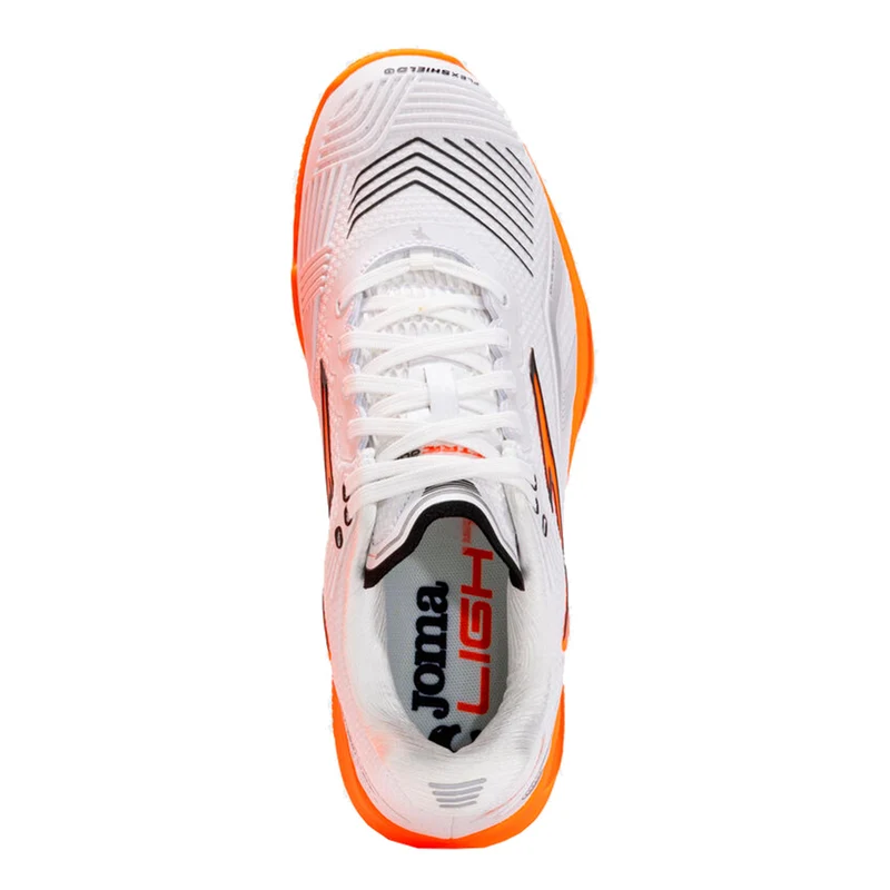 Electric Chaussure surface dures Hommes - blanc, orange