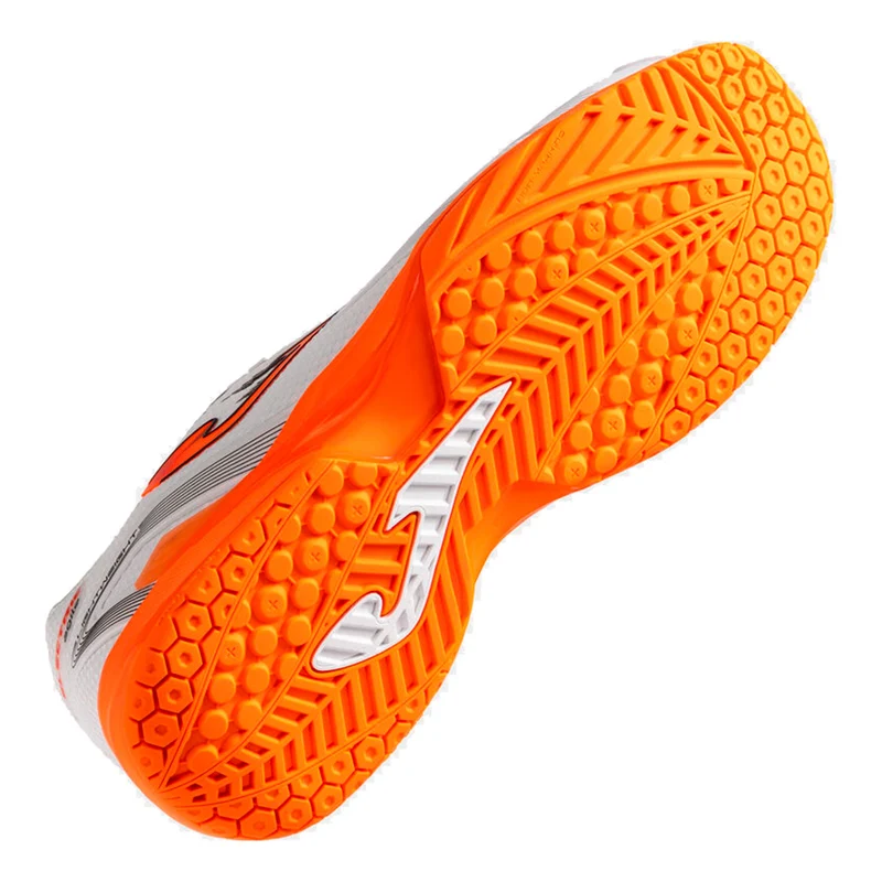 Electric Chaussure surface dures Hommes - blanc, orange