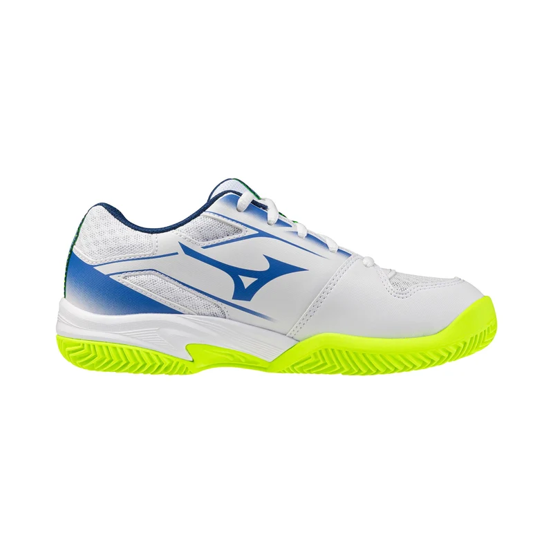 Break Shot 5 Chaussure terre battue Enfants - blanc, jaune lemon
