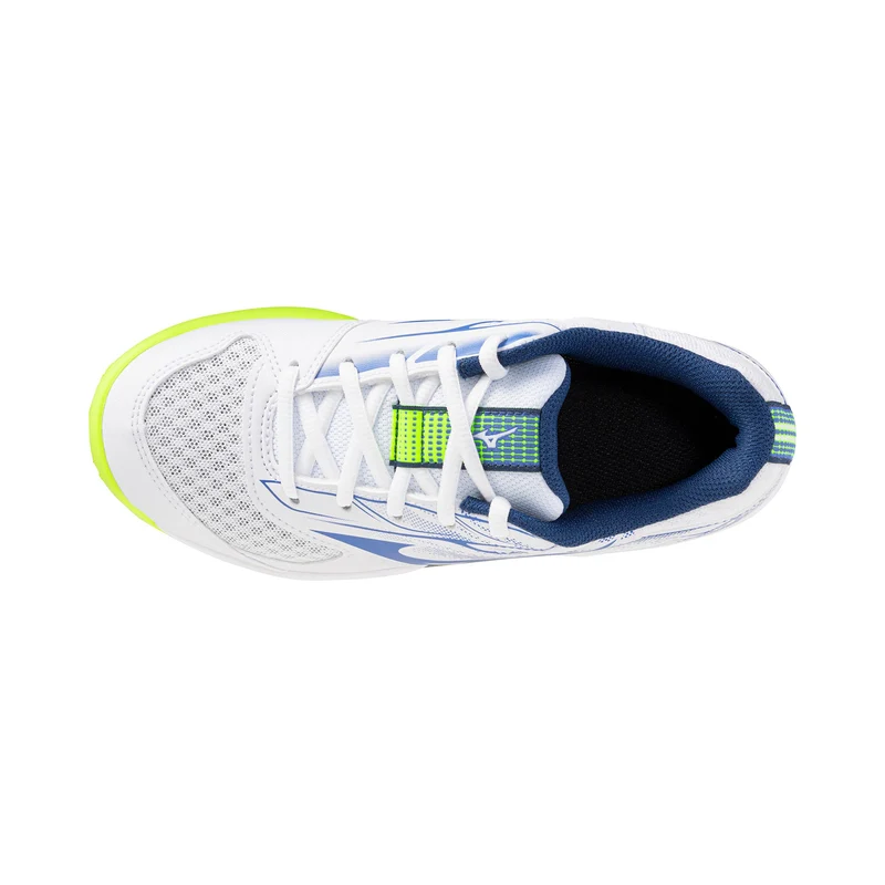 Break Shot 5 Chaussure terre battue Enfants - blanc, jaune lemon