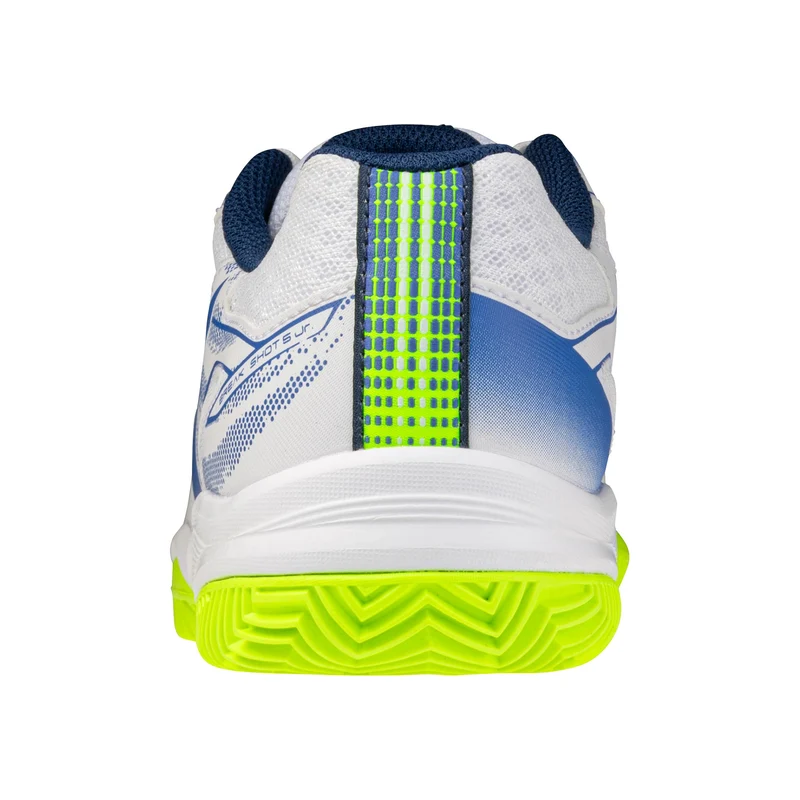 Break Shot 5 Chaussure terre battue Enfants - blanc, jaune lemon