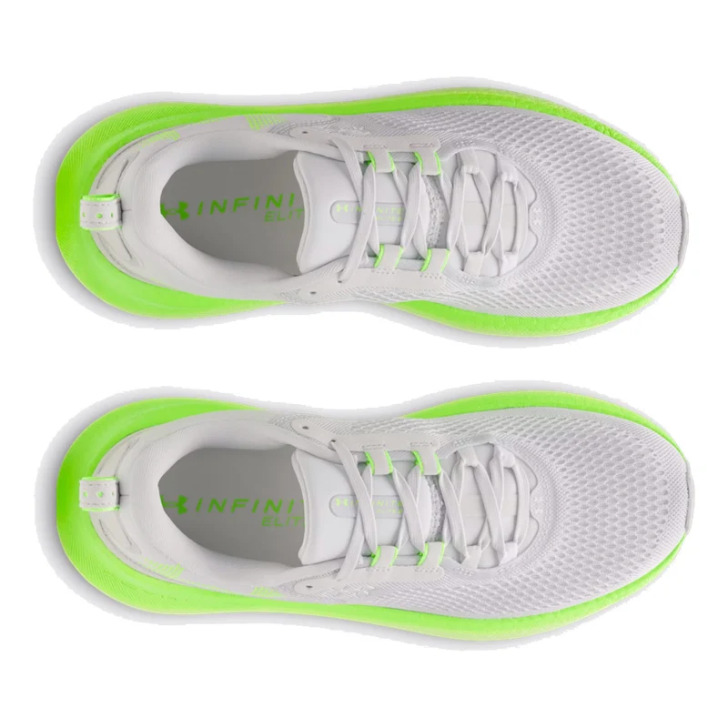Infinite Elite 2 Chaussure De Running Sans Stabilisateurs Hommes-Gris,Vert Fluo