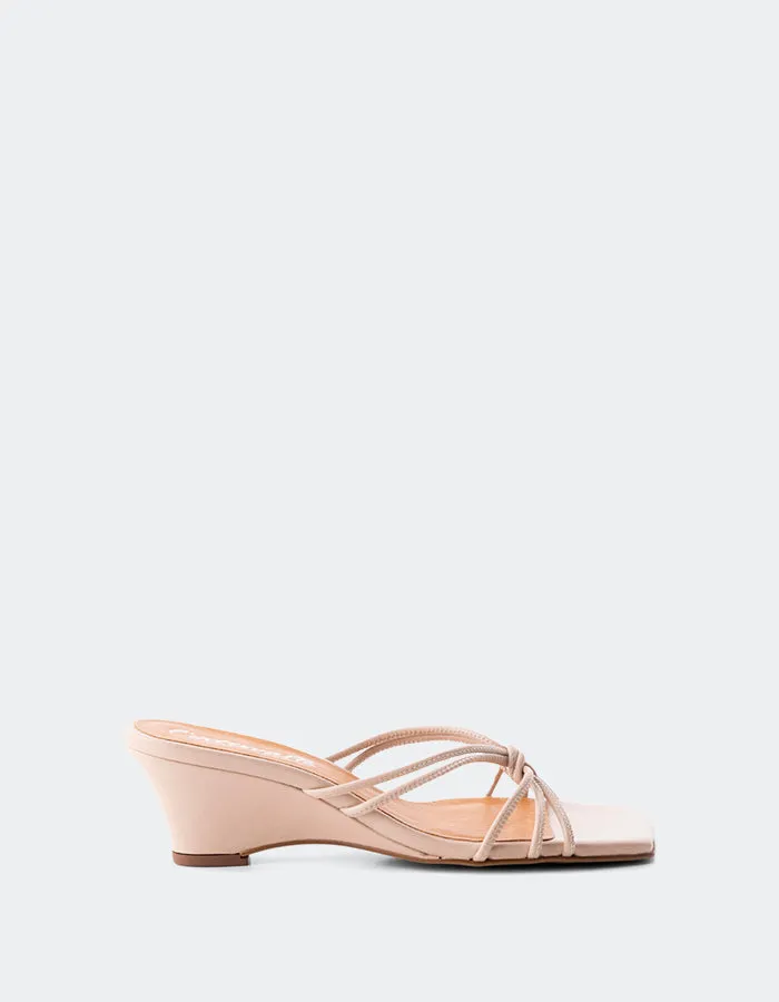 Nidia Taupe Leather