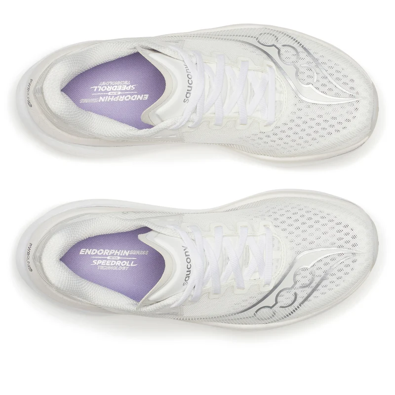 Endorphin Azura Chaussure de running sans stabilisateurs Femmes-crème, blanc