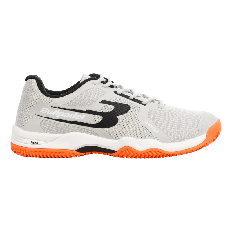 Indiga Chaussures padel Hommes - gris clair, noir