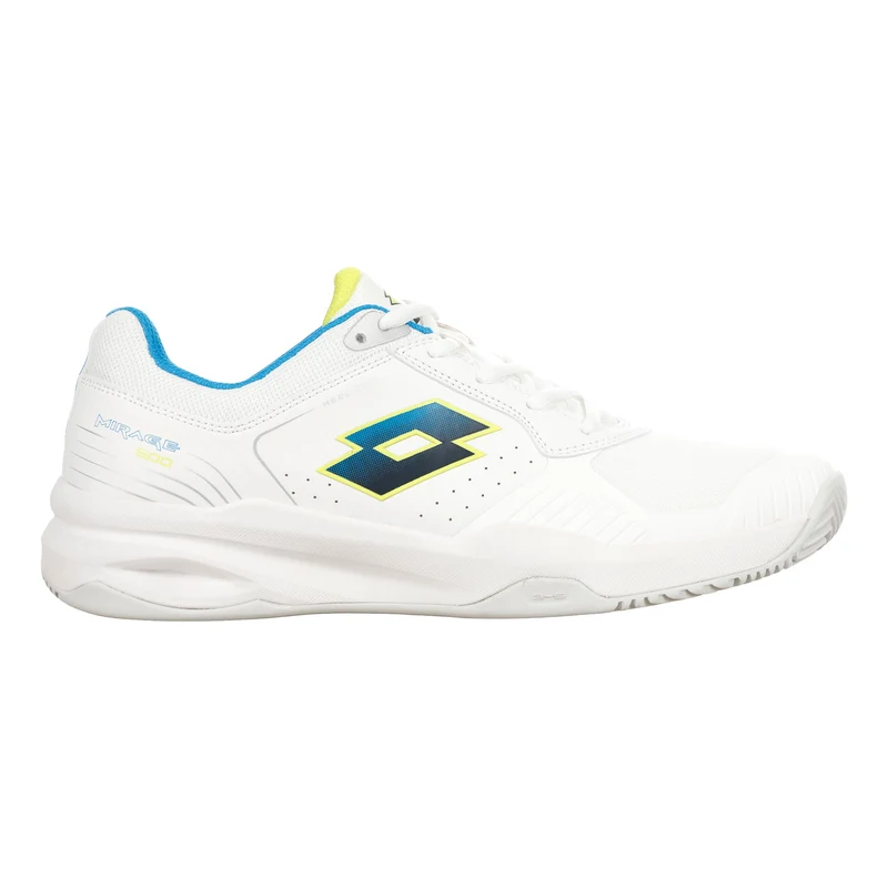 Mirage 600 Chaussure terre battue Hommes - blanc, turquoise