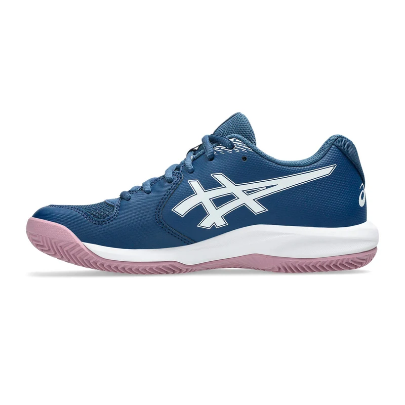 Gel-Dedicate 9 Chaussure terre battue Femmes - bleu foncé, blanc