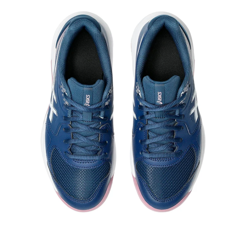 Gel-Dedicate 9 Chaussure terre battue Femmes - bleu foncé, blanc
