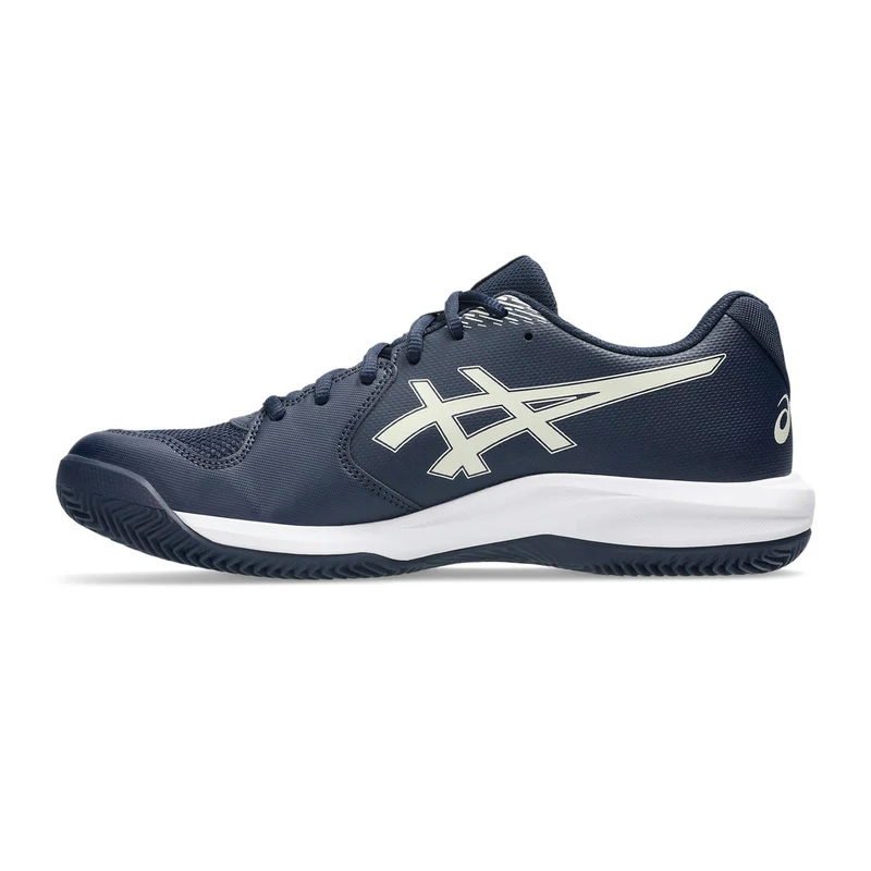Gel-Dedicate 9 Chaussure terre battue Hommes - bleu foncé, blanc