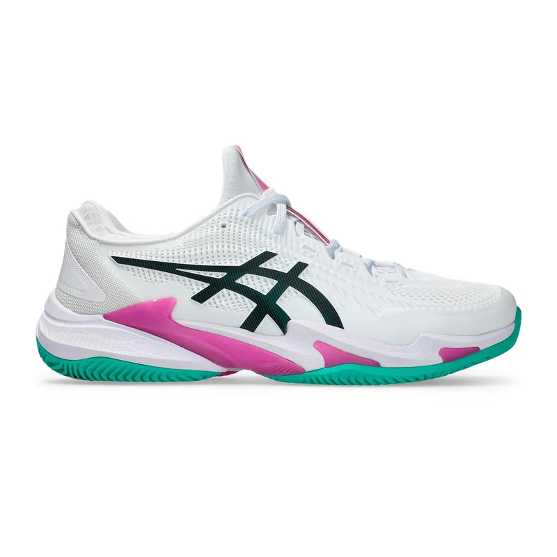 Court FF 3 Chaussure terre battue Hommes - blanc, rose