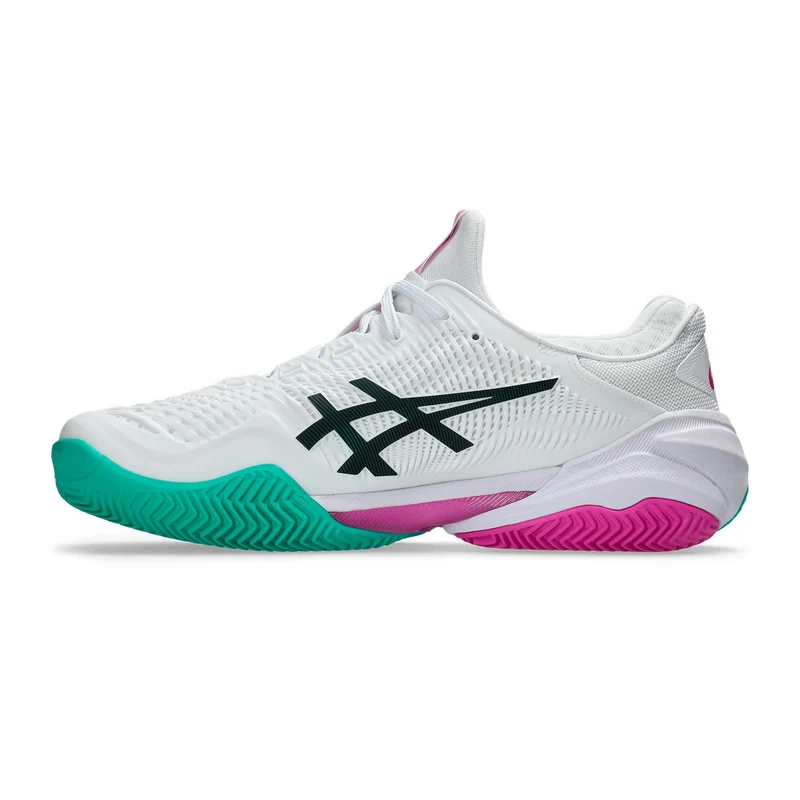 Court FF 3 Chaussure terre battue Hommes - blanc, rose