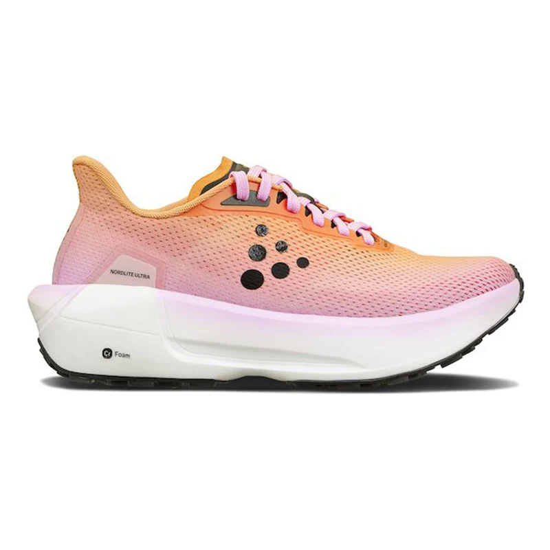 Nordlite Ultra Chaussure de running sans stabilisateurs Femmes - rose, orange