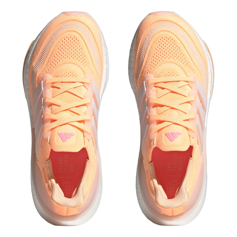 Ultraboost Light Chaussure de running sans stabilisateurs Femmes - rouge, gris