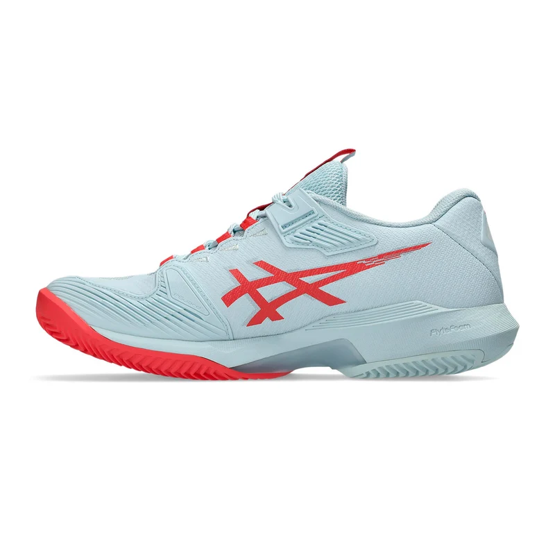 Solution Speed FF 4 Chaussure terre battue Femmes - bleu clair, pink fluo