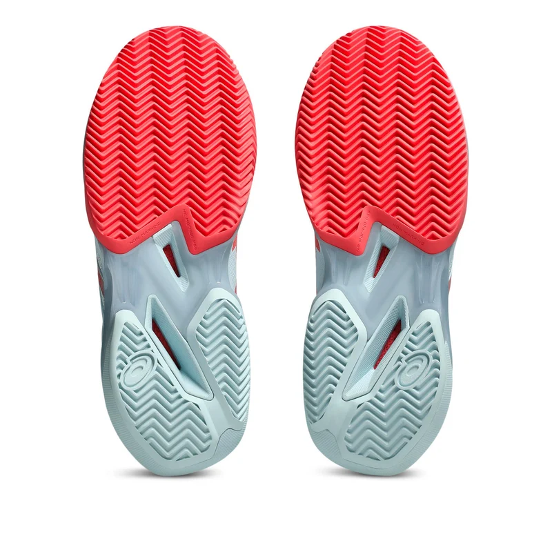 Solution Speed FF 4 Chaussure terre battue Femmes - bleu clair, pink fluo