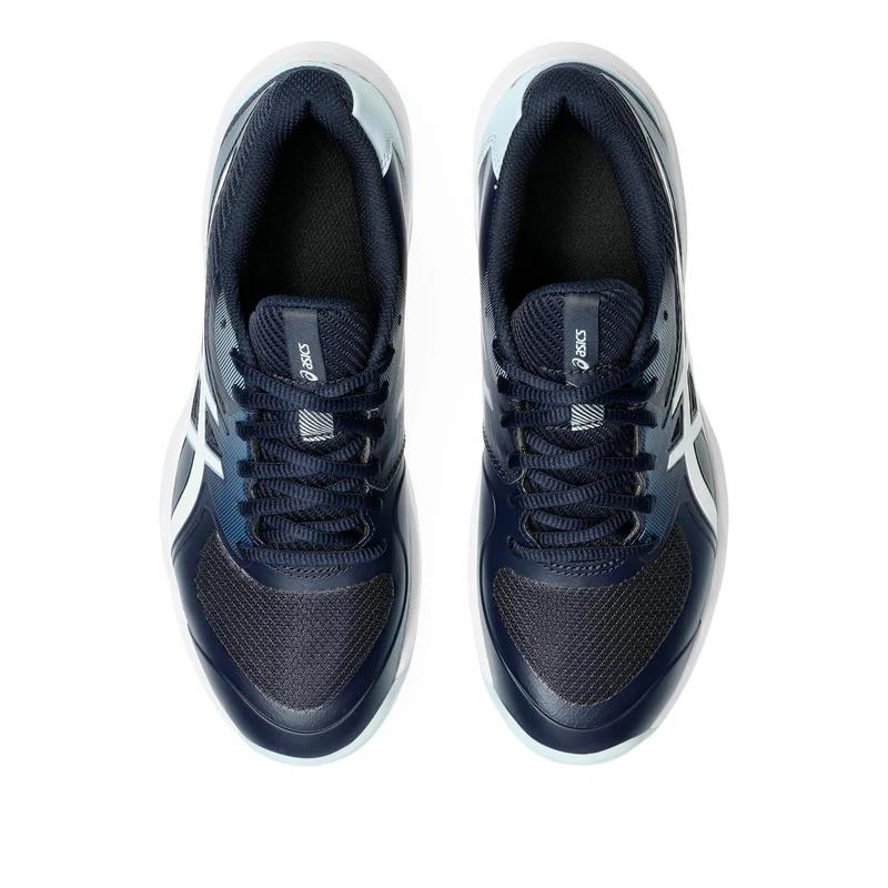 Game FF Chaussure terre battue Femmes - bleu foncé, blanc
