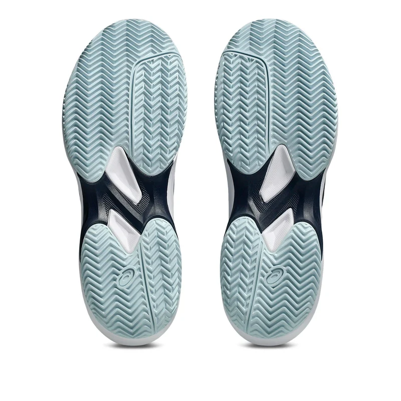 Game FF Chaussure terre battue Femmes - bleu foncé, blanc