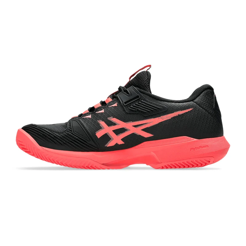 Solution Speed FF 4 Chaussure terre battue Femmes - noir, pink fluo