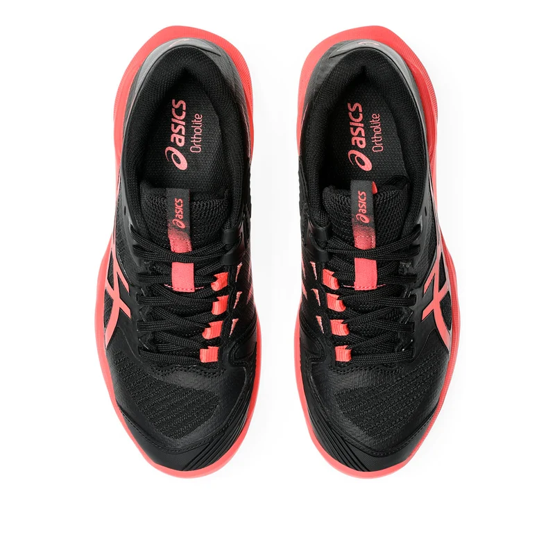 Solution Speed FF 4 Chaussure terre battue Femmes - noir, pink fluo