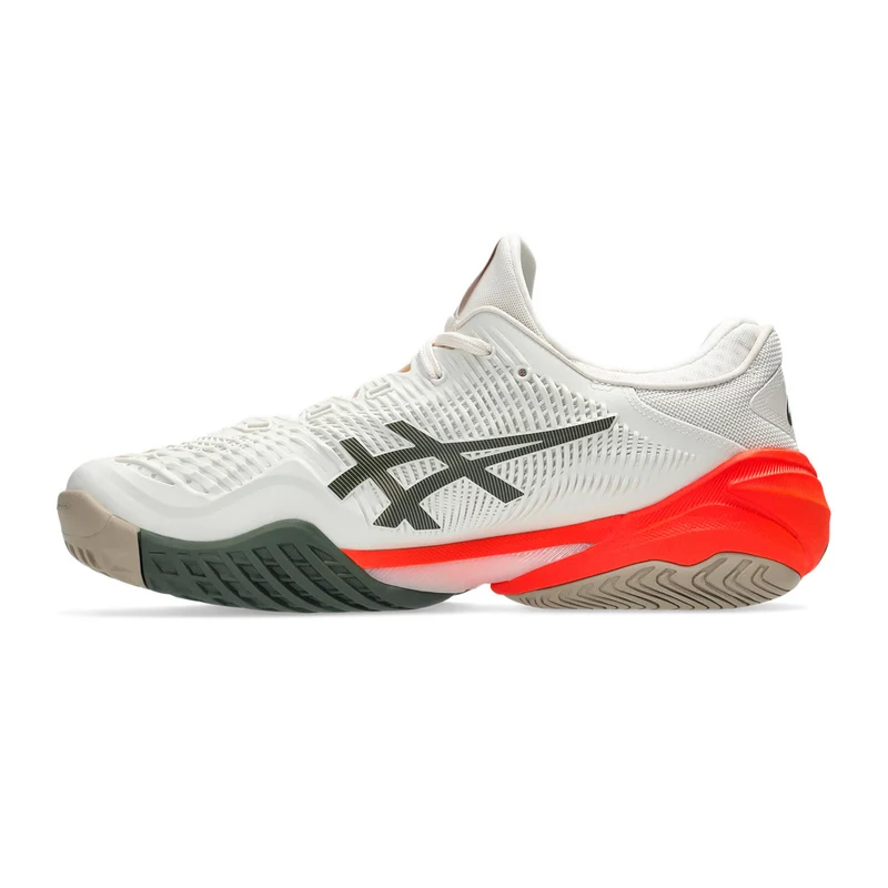 Court FF 3 Chaussures toutes surfaces Hommes - crème, orange fluo