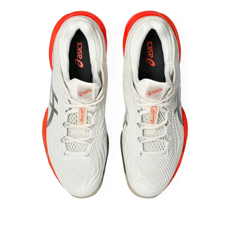 Court FF 3 Chaussures toutes surfaces Hommes - crème, orange fluo