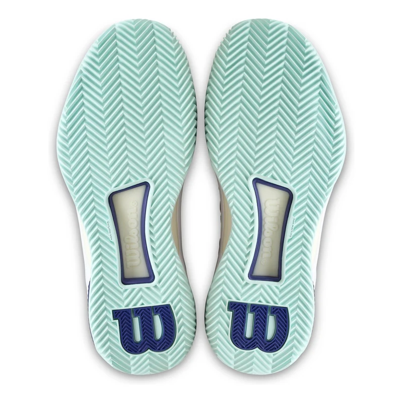 Intrigue Tour Chaussure terre battue Femmes-blanc, turquoise
